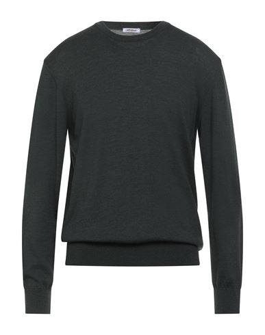 Gioferrari Man Sweater Dark Green Size 44 Merino Wool In Gray