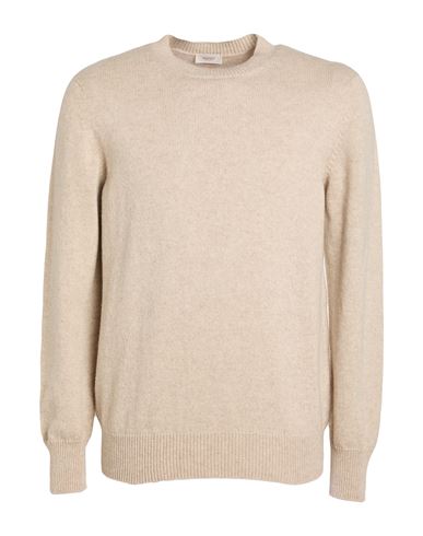 Agnona Man Sweater Sand Size Xl Cashmere, Metal In Nude
