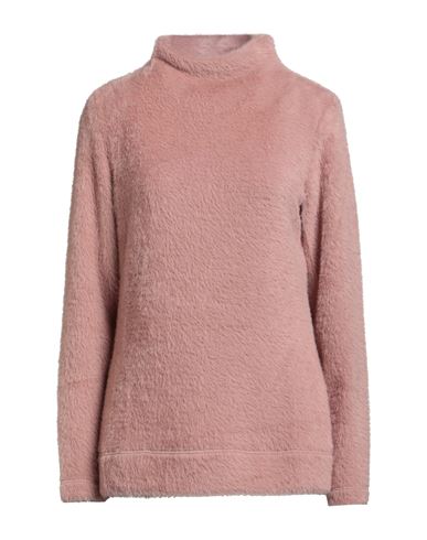 Deha Woman Turtleneck Antique Rose Size M Polyester, Polyamide In Pink