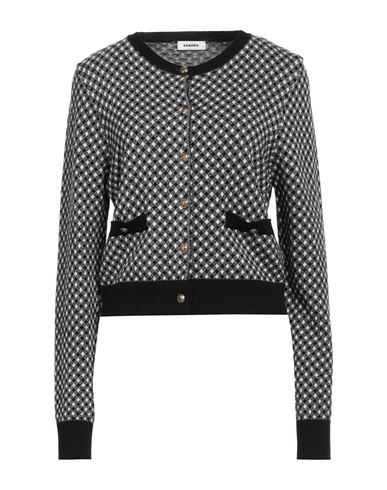 Sandro Woman Cardigan Black Size 3 Wool, Viscose, Polyamide, Cashmere In Black