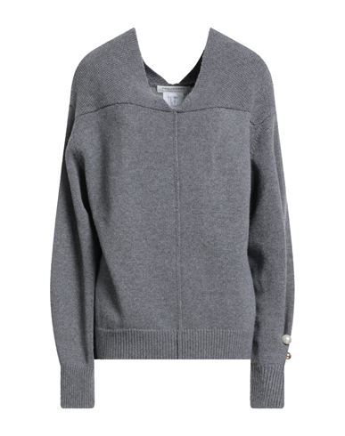 Philosophy Di Lorenzo Serafini Woman Sweater Grey Size 6 Wool, Silk, Cashmere In Gray