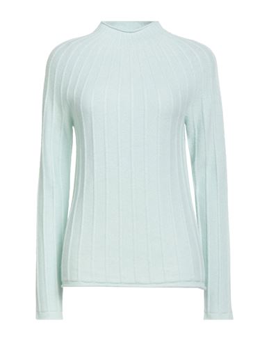 Corte Dei Gonzaga Intreccio Woman Turtleneck Turquoise Size Xl Wool In Blue