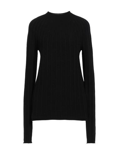 Corte Dei Gonzaga Intreccio Woman Turtleneck Black Size Xl Wool In Black