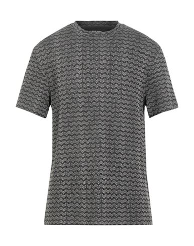 Giorgio Armani Man Sweater Grey Size 50 Viscose, Elastane In Gray