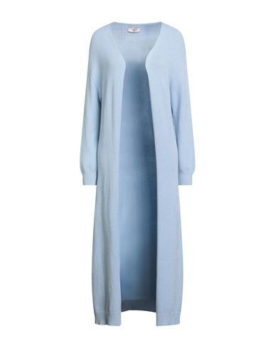Motel Woman Cardigan Sky Blue Size Onesize Viscose, Polyester, Nylon In Blue
