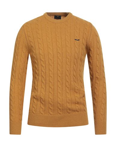 Armata Di Mare Man Sweater Marigold Size 3xl Lambswool, Nylon In Gold