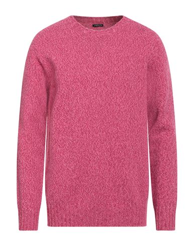 Retois Man Sweater Garnet Size Xxl Merino Wool In Pink