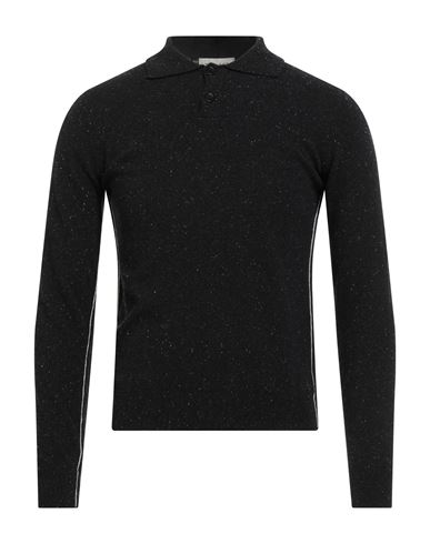 Wool & Co Man Sweater Black Size S Virgin Wool In Black