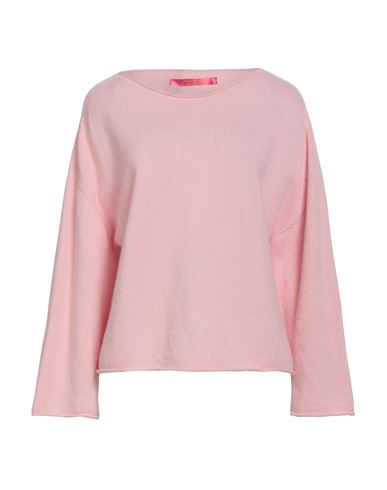 Tensione In Woman Sweater Pink Size Onesize Cashmere In Pink