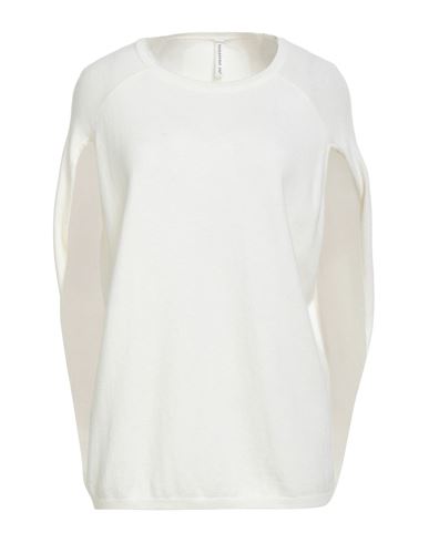Tensione In Woman Sweater Ivory Size Onesize Viscose, Polyamide, Wool, Cashmere In White
