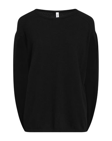 Tensione In Woman Sweater Black Size Onesize Viscose, Polyamide, Wool, Cashmere In Black