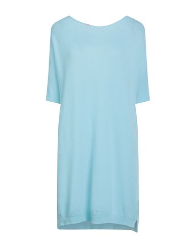 Tensione In Woman Sweater Sky Blue Size Onesize Cashmere In Blue