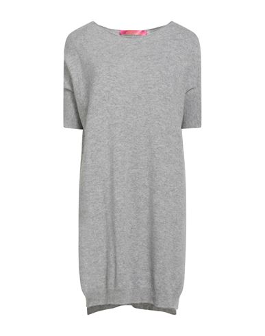Tensione In Woman Sweater Light Grey Size Onesize Cashmere In Gray