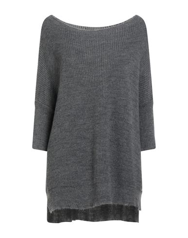 Tensione In Woman Sweater Grey Size Onesize Acrylic, Wool, Viscose, Alpaca Wool In Gray