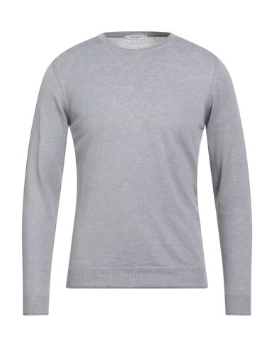 Kangra Cashmere Kangra Man Sweater Grey Size 36 Linen In Gray