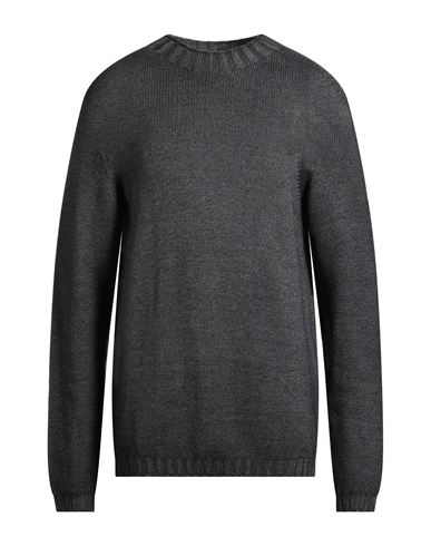 Ten C Man Sweater Charcoal Size 40 Virgin Wool In Multi
