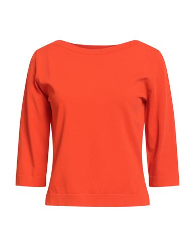 Roberto Collina Woman Sweater Tomato Red Size L Viscose, Polyester In Red