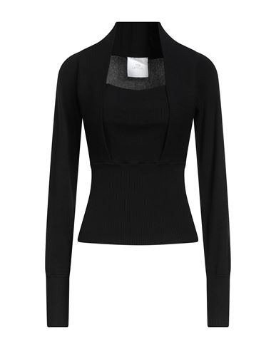 Lafty Lie Woman Sweater Black Size 8 Viscose, Polyamide In Black