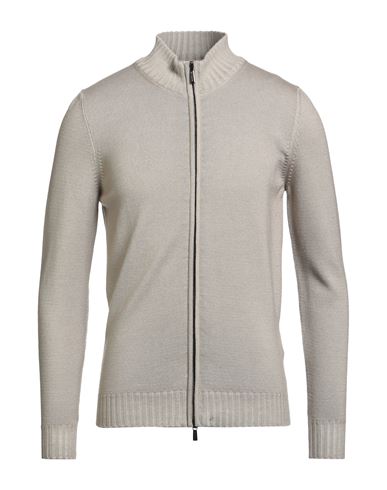 Moorer Man Cardigan Grey Size 38 Virgin Wool In Gray