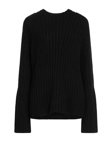 Khaite Woman Sweater Black Size L Cashmere In Blue