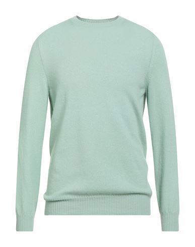 Fedeli Man Sweater Light Green Size 50 Cashmere In Green