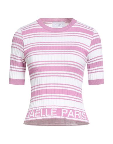 Gaelle Paris Gaëlle Paris Woman Sweater Pink Size 1 Cotton, Viscose, Polyester In Pink
