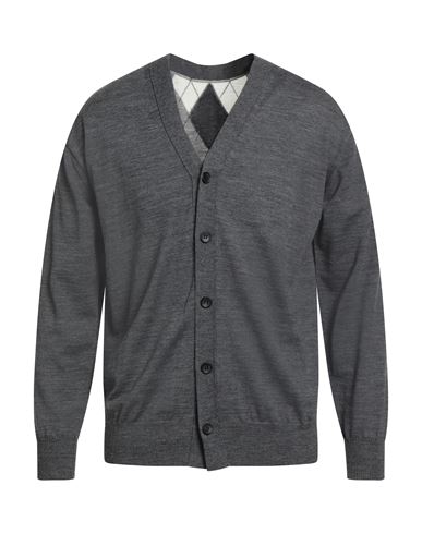 Junya Watanabe Comme Des Garçons Man Cardigan Charcoal Size S Wool In Gray