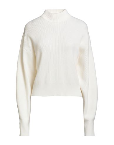 Brunello Cucinelli Cashmere Woman Turtleneck Ivory Size 3xl Cashmere, Brass In White
