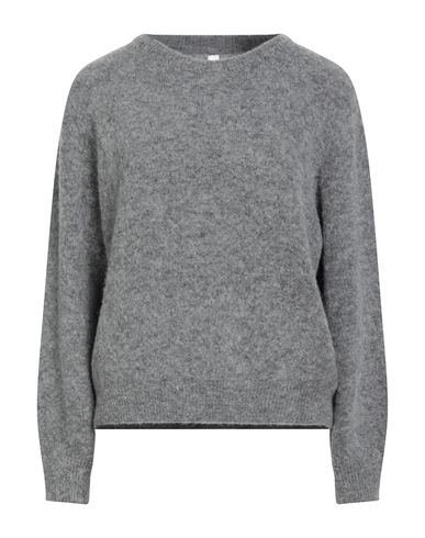 Tensione In Woman Sweater Grey Size Onesize Alpaca Wool, Polyamide, Wool, Elastane In Gray