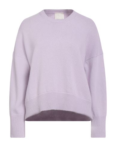 Compagnia Italiana Woman Sweater Lilac Size L Wool, Viscose, Polyamide, Cashmere In Purple