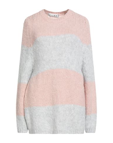 Haveone Woman Sweater Pink Size Onesize Acrylic, Polyamide, Wool, Viscose In Pink