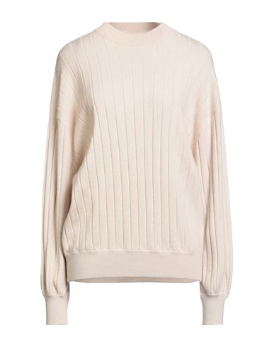 Brunello Cucinelli Woman Sweater Beige Size L Cashmere In Sand