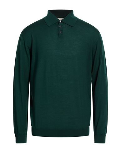 Wool & Co Man Sweater Dark Green Size 3xl Merino Wool