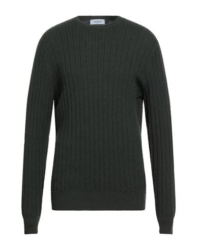 Gran Sasso Man Sweater Military Green Size 40 Virgin Wool In Green