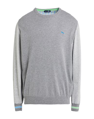Harmont & Blaine Man Sweater Grey Size 3xl Wool, Viscose, Polyamide, Cashmere In Gray