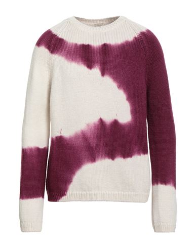 Massimo Alba Man Sweater Garnet Size M Wool In Multi