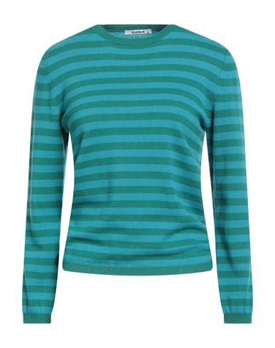 Kangra Cashmere Kangra Woman Sweater Green Size 6 Cashmere In Blue