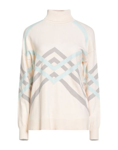 Corte Dei Gonzaga Intreccio Woman Turtleneck Light Pink Size S Viscose, Polyester, Polyamide In Neutral