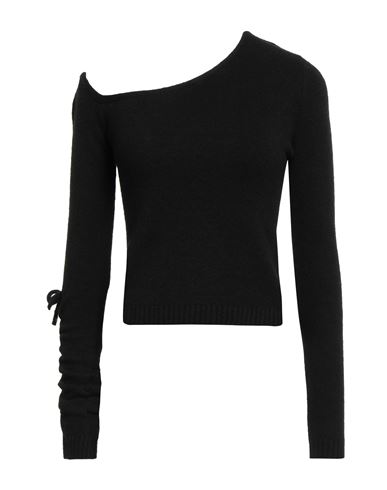 Haveone Woman Sweater Black Size Onesize Acrylic, Polyamide, Polyester, Wool, Viscose In Black
