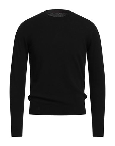 Retois Man Sweater Black Size M Wool, Polyamide In Black