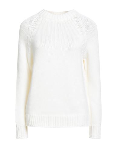 Gran Sasso Woman Sweater White Size 8 Virgin Wool In White