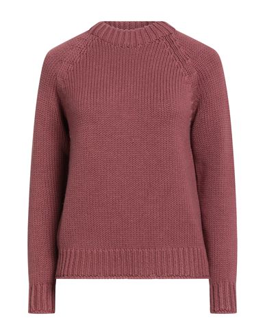 Gran Sasso Woman Sweater Antique Rose Size 4 Virgin Wool In Pink