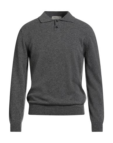 Wool & Co Man Sweater Grey Size M Merino Wool In Gray