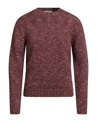 Wool & Co Man Sweater Brown Size L Wool In Brown