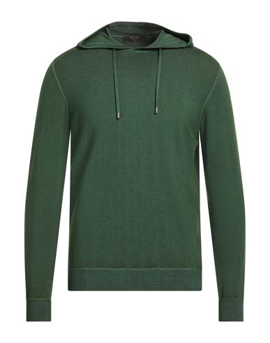 Moorer Man Sweater Green Size 44 Wool In Green