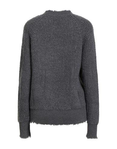 Dsquared2 Woman Sweater Charcoal Size L Wool In Gray