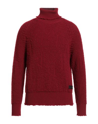 Dsquared2 Man Turtleneck Red Size L Wool In Red