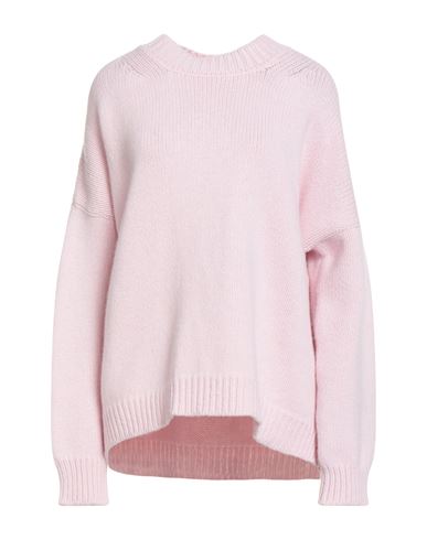 Hache Woman Sweater Pink Size 8 Wool, Cashmere In Pink