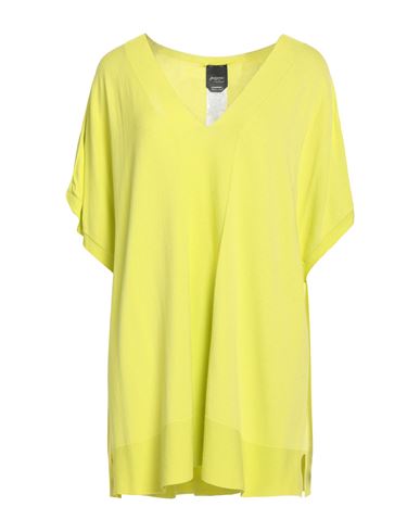 Persona By Marina Rinaldi Woman Sweater Lime Green Size Xl Viscose, Polyester In Yellow