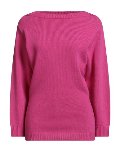 Valentino Garavani Woman Sweater Fuchsia Size S Virgin Wool In Pink